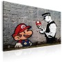 Quadro - Mario and Cop by Banksy