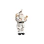 Decorazione DKD Home Decor Babbo Natale Poliestere PVC (45 x 34 x 80 cm)