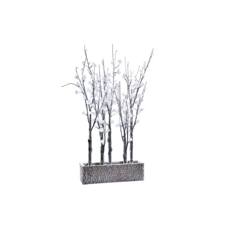 Albero di Natale DKD Home Decor Marrone Bianco 70 cm PVC (33 x 10 x 70 cm)