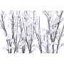 Albero di Natale DKD Home Decor Marrone Bianco 70 cm PVC (33 x 10 x 70 cm)