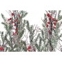 Albero di Natale DKD Home Decor Rosso Bianco Verde PVC (76 x 12 x 80 cm)