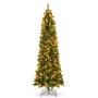 Albero di Natale DKD Home Decor Metallo Verde PE (1 x 1 x 210 cm)