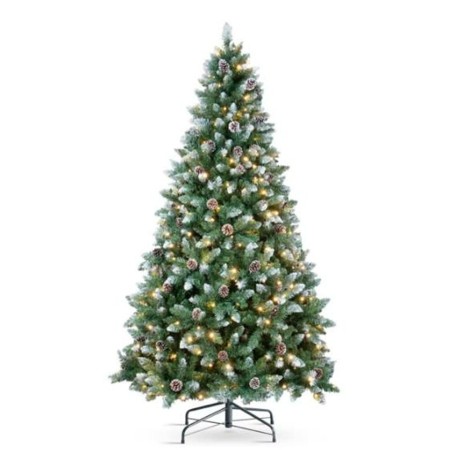 Albero di Natale DKD Home Decor Metallo Verde PE (1 x 1 x 150 cm)