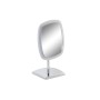 Specchio Ingranditore con LED DKD Home Decor Argentato Metallo (17 x 13 x 30,5 cm)