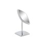 Specchio Ingranditore con LED DKD Home Decor Argentato Metallo (17 x 13 x 30,5 cm)