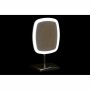 Specchio Ingranditore con LED DKD Home Decor Argentato Metallo (17 x 13 x 30,5 cm)