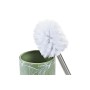 Set da Bagno DKD Home Decor Verde PP Dolomite Foglia della pianta (9,5 x 9,5 x 37 cm) (3 pcs)