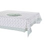 Set biancheria da tavola DKD Home Decor Fiori Verde (150 x 250 x 0,5 cm)