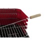 Barbecue a Carbone con Gambe DKD Home Decor Rosso Acciaio (53 x 37 x 80 cm)