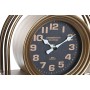 Orologio da Tavolo DKD Home Decor Cristallo Nero Dorato Ferro (25 x 8 x 31 cm)