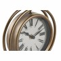 Orologio da Tavolo DKD Home Decor Dorato MDF Ferro (16,5 x 5,5 x 27 cm)