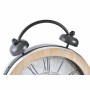 Orologio da Tavolo DKD Home Decor Naturale MDF Bianco Ferro (25,8 x 8 x 32 cm) (2 Unità)