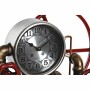 Orologio da Tavolo DKD Home Decor Rosso Rame Ferro Rubinetto di arresto (47 x 16 x 26 cm) (2 Unità)