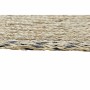 Tappeto DKD Home Decor Naturale Bicolore Tropicale (140 x 0,5 x 140 cm)