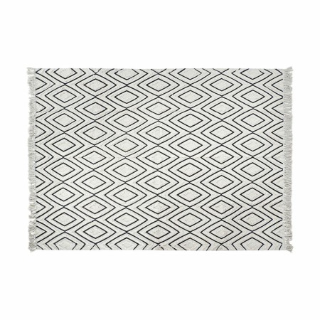 Tappeto DKD Home Decor Nero Bianco (120 x 180 x 1 cm)