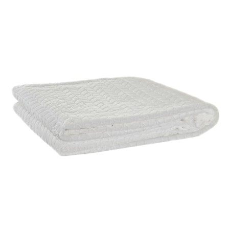 Coperta DKD Home Decor Frecce Avorio (150 x 200 x 2 cm)