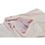 Coperta DKD Home Decor Frecce Rosa chiaro (150 x 200 x 2 cm)