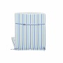 Cuscino DKD Home Decor Amache Righe Bianco Blu cielo Blu Marino (190 x 60 x 5 cm) (190 x 60 x 5 cm)