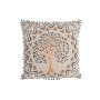 Cuscino DKD Home Decor Albero Azzurro Poliestere Cotone Alluminio Giallo Marrone Chiaro (60 x 20 x 60 cm)