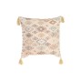 Cuscino DKD Home Decor Beige Poliestere Cotone Alluminio (40 x 15 x 40 cm)