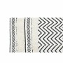 Tappeto DKD Home Decor Nero Zig zag Bianco (120 x 180 x 0,7 cm)