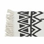 Tappeto DKD Home Decor Nero Bianco Ikat (160 x 250 x 0,7 cm)