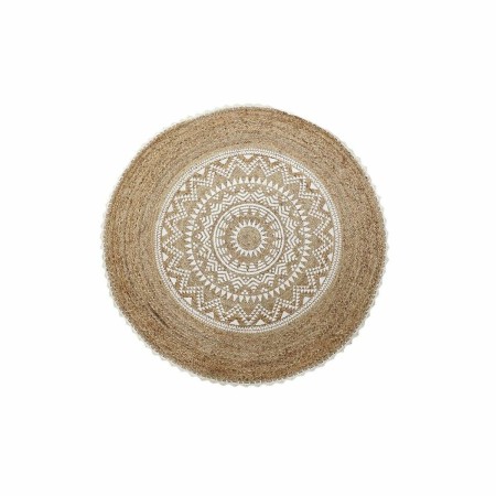 Tappeto DKD Home Decor Marrone Mandala (120 x 120 x 0,75 cm)