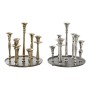 Candelabro DKD Home Decor Alluminio Moderno (29 x 29 x 30 cm) (2 Unità)