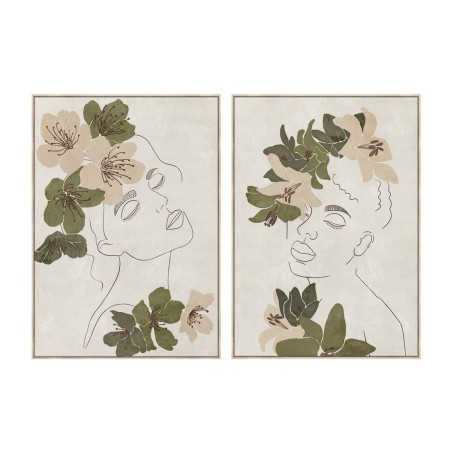 Quadro DKD Home Decor Donna (100 x 4 x 140 cm) (2 Unità)