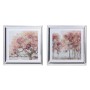 Quadro DKD Home Decor Alberi Tradizionale (69 x 2,5 x 69 cm) (2 Unità)