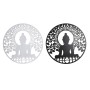 Decorazione da Parete DKD Home Decor Metallo Buddha Orientale (2 Unità)