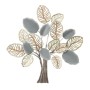 Decorazione da Parete DKD Home Decor Albero Metallo Multicolore Moderno (96 x 7,6 x 100 cm)