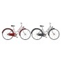 Statua Decorativa DKD Home Decor Rosso Nero Bicicletta Metallo (79,5 x 4 x 47 cm) (2 Unità)