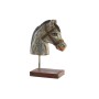 Statua Decorativa DKD Home Decor Cavallo Ferro Legno di mango (24 x 12 x 35 cm)