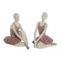 Statua Decorativa DKD Home Decor Ballerina Classica Resina (16 x 11 x 17 cm) (2 Unità)