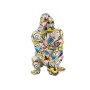 Statua Decorativa DKD Home Decor Resina Multicolore Gorilla Moderno (14 x 13 x 22 cm)