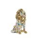 Statua Decorativa DKD Home Decor Dorato Leone Resina Multicolore Moderno (21 x 14,5 x 27 cm) (15 x 21 x 27 cm)