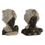 Statua Decorativa DKD Home Decor Resina Africana (32 x 22,5 x 35 cm) (2 Unità)