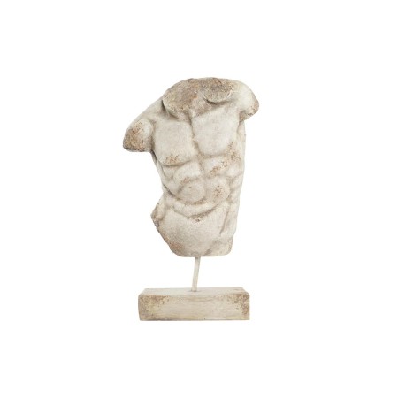 Statua Decorativa DKD Home Decor Finitura invecchiata Bianco Magnesio Busto (40 x 17 x 69 cm)