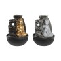 Fonte DKD Home Decor Buddha Resina Orientale (21 x 21 x 25 cm) (2 Unità)