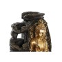 Fonte DKD Home Decor Buddha Resina Orientale (21 x 21 x 25 cm) (2 Unità)