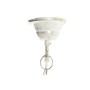 Lampadario DKD Home Decor Dorato Bianco Ferro 50 W (51 x 51 x 38 cm)