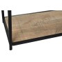 Scaffale DKD Home Decor Naturale Nero Metallo Legno di mango (170 x 45 x 200 cm)