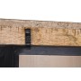 Scaffale DKD Home Decor Naturale Nero Metallo Legno di mango (170 x 45 x 200 cm)