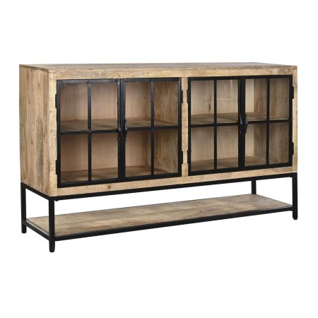 Credenza DKD Home Decor Naturale Nero Metallo Legno di mango (170 x 45 x 100 cm) (1 x 45 x 100 cm)