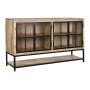 Credenza DKD Home Decor Naturale Nero Metallo Legno di mango (170 x 45 x 100 cm) (1 x 45 x 100 cm)