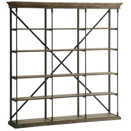 Scaffale DKD Home Decor Sheesham Legno 213 x 43 x 220 cm Metallo