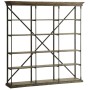 Scaffale DKD Home Decor Sheesham Legno 213 x 43 x 220 cm Metallo