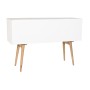 Credenza DKD Home Decor Abete Cotone Bianco (120 x 35 x 80 cm)