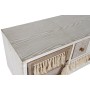 Credenza DKD Home Decor Abete Cotone Bianco (120 x 35 x 80 cm)